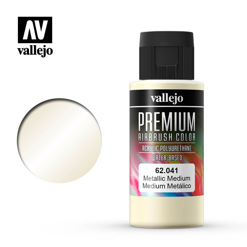Vallejo Acrylic Paints 62041 Metallic Medium