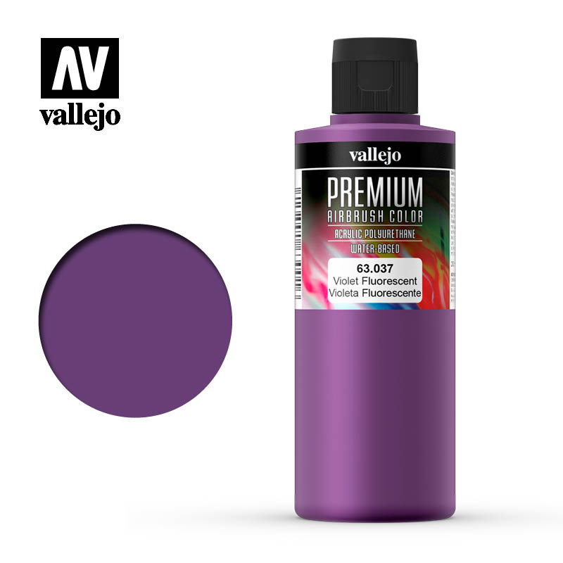 Vallejo Acrylic Paints 62037 Fluorescent Violet