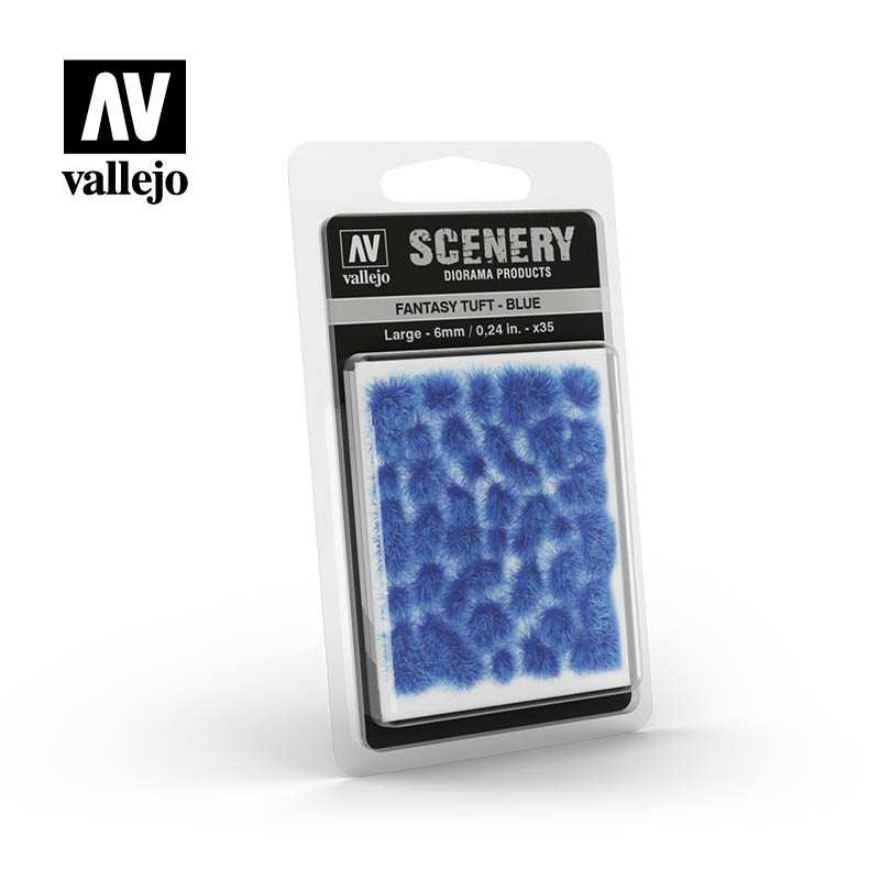 Vallejo Acrylic Paints SC434 Fantasy Tuft ÃƒÂ¢Ã¢â€šÂ¬Ã¢â‚¬Å“ Blue