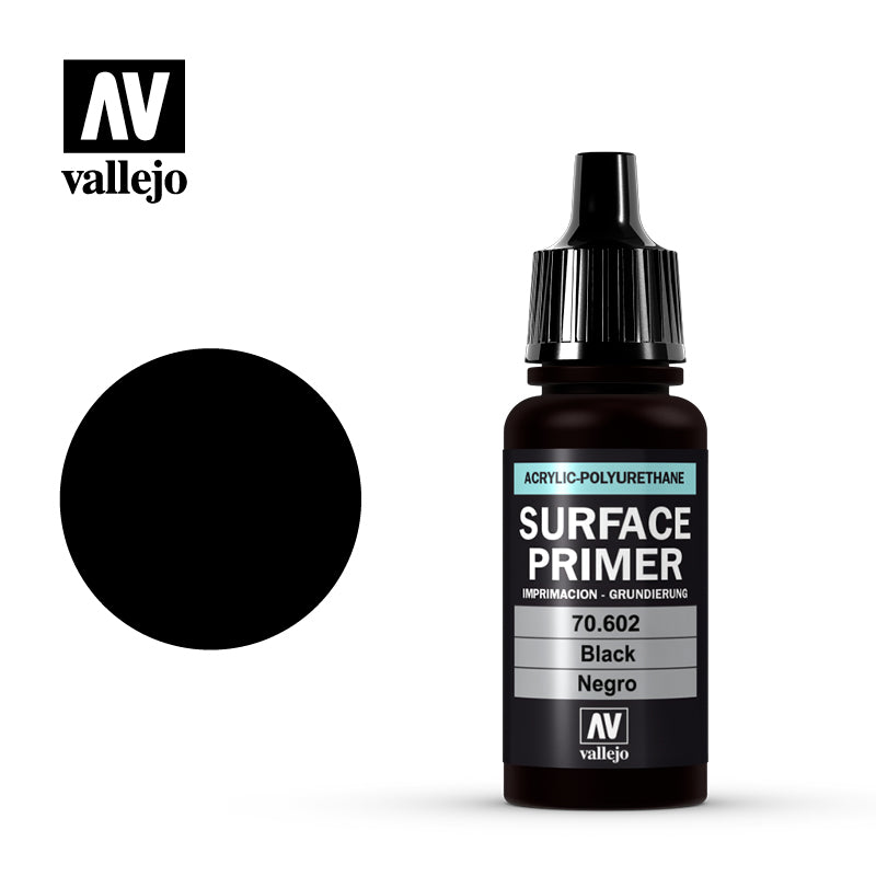 Vallejo Acrylic Paints 70602 Black