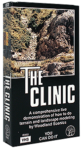 Woodland Scenics WOO990 Video -- The Clinic (Landscaping How-To) 75 Minutes, All Scales