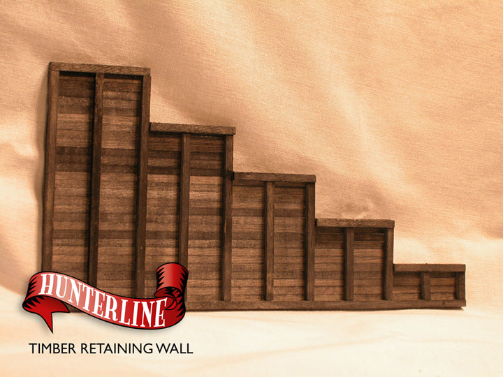 HunterLine HLHRETAIN Timber Retaining Wall Kit, HO