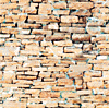 Busch Gmbh & Co Kg 7423 Wall Card 8-1/4" x 5-13/16" (21cm x 14.8cm) -- Sandstone /2, HO Scale