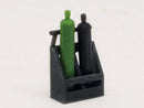 All Scale Miniatures 870905 Welding Cart -- Tank Carrier - Oxygen & Acetyline Torch, HO Scale