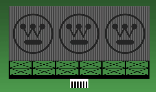 Miller Engineering Animation 441552 Westinghouse Billboard, HO and N Scales