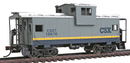 WalthersTrainline 931-1505 Wide-Vision Caboose - Ready to Run - CSX Transportation, HO Scale
