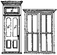 San Juan Details (formerly Grandt Line) 5115 Window/Door Set -- Victorian Storefront, HO Scale