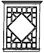 San Juan Details (formerly Grandt Line) 5206 Windows -- Diamond Patterned, HO Scale