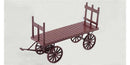 Tichy Train Group 8317 Wood Baggage Wagon - Kit - pkg(2), HO Scale