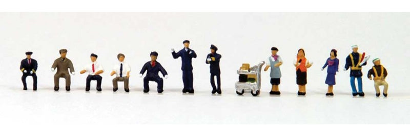 TomyTec Co LTD 265474 Working People pkg(12), N Scale