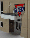 Miller Engineering Animation 3072 Small Vertical YMCA, Small