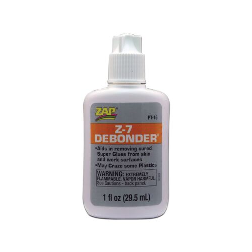 Robart Mfg Inc 439 Z-7 & Debonder Debonding Agent for CA Adhesives -- 1oz 29.6mL