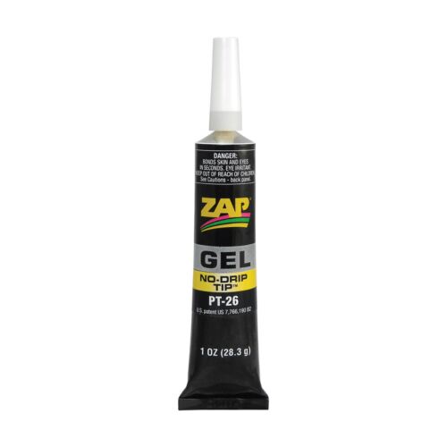 Robart Mfg Inc 26 Zap Gel CA Adhesive -- 1oz 29.6mL